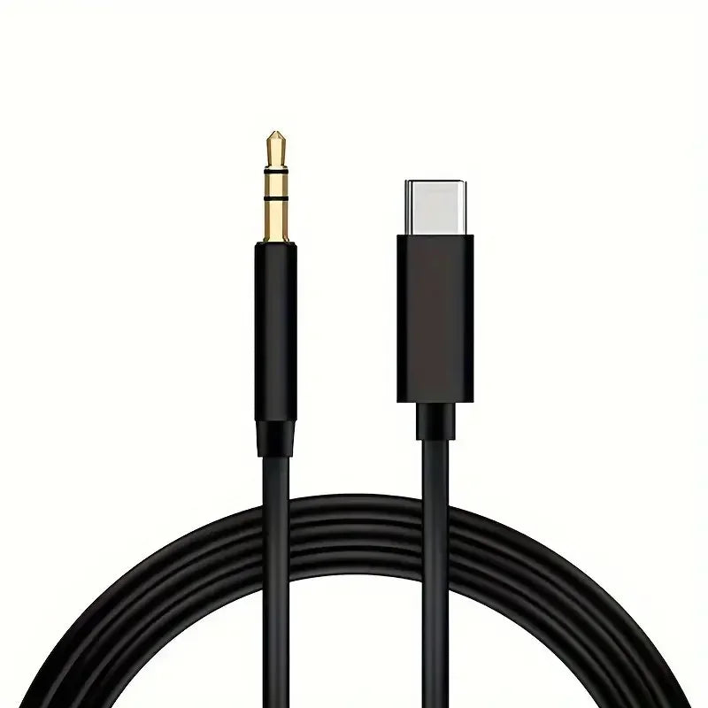 USB-C to 3.5mm Audio Splitter Cable – Headphone Adapter Audio Splitter Adapter Richie's Type-C 1m