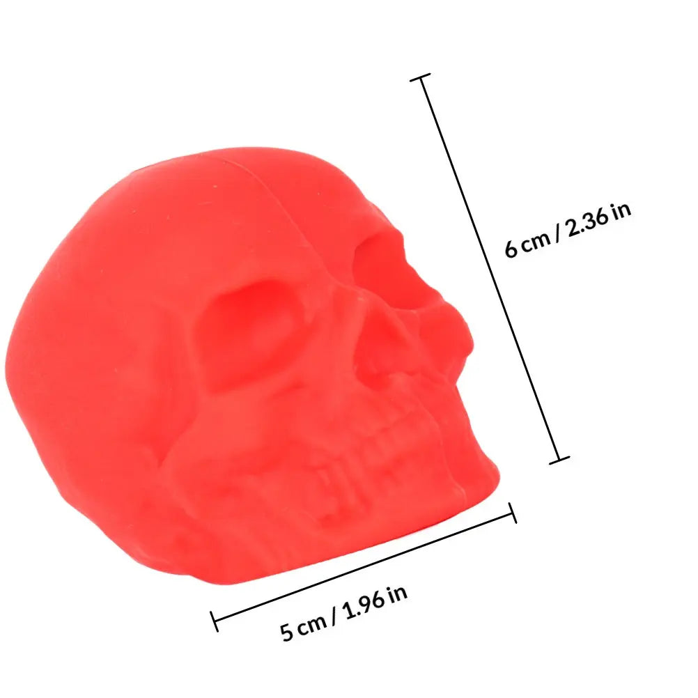 2-Pack Skull Silicone Wine Stoppers – Airtight Leakproof Plugs Wine Bottle Stopper Richie's