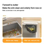 Triangle Sink Drain Basket Filter – Magnetic Openable Bottom Sink Drain Basket Richie's