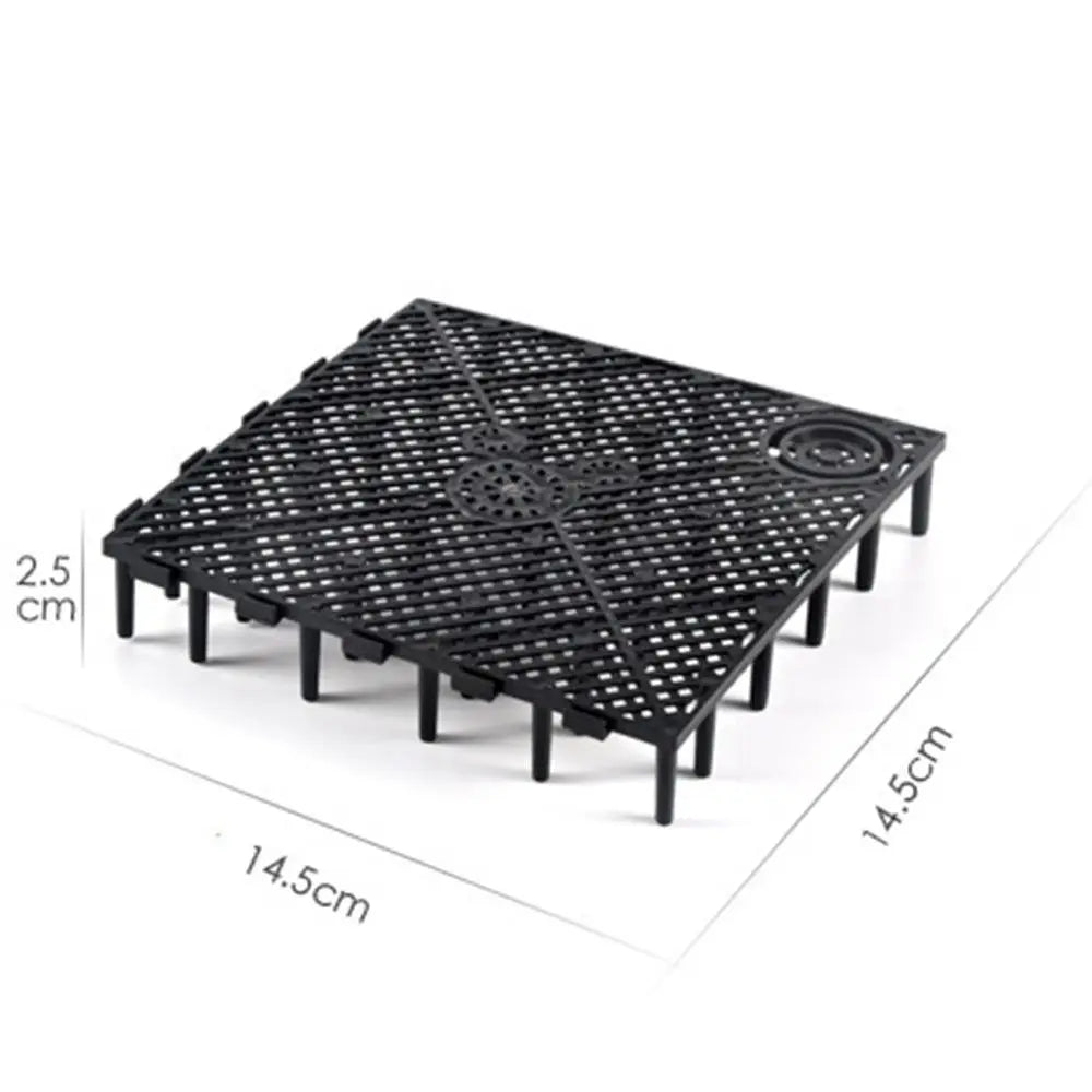 Plastic Aquarium Bottom Filter Plate & Grid Divider Tray Aquarium Filter Plate Richie's