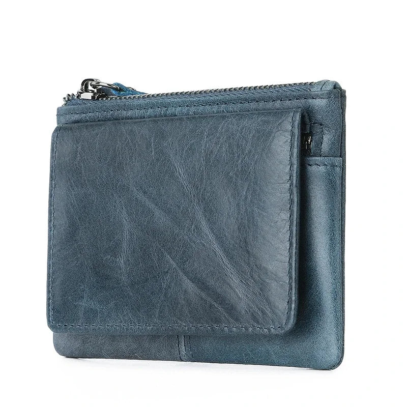 Genuine Leather Women's Card Holder Money Clip Wallet Leather Wallet Richie's