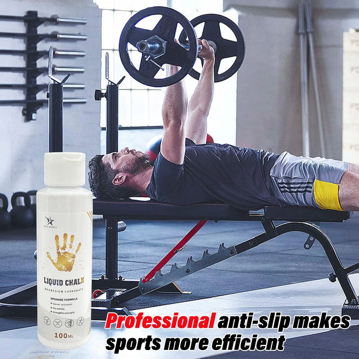 Liquid Chalk Grip 50/100/200ml – Gym, Climbing & Weightlifting Liquid Chalk Grip Richie's