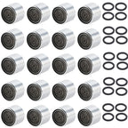 20 Pcs Brass Faucet Aerator Water Saving Anti-Splash Bubbler Faucet Aerator Richie's 22MM Internal fangs