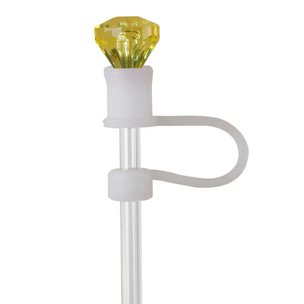 Silicone Straw Plug Diamond Shape Dust Cap | 10 Colors Straw Dust Cap Richie's Color 10