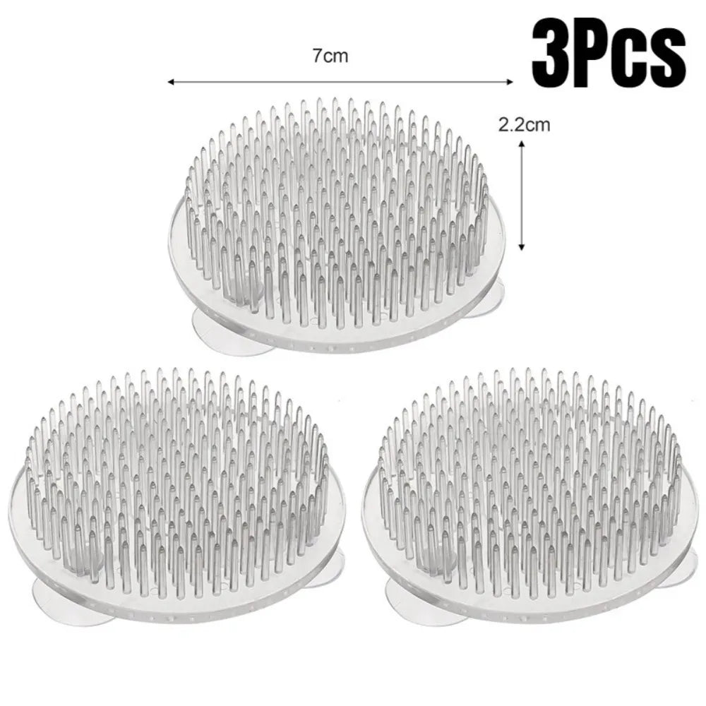 Transparent Ikebana Stem Holder – Floral Arrangement Base Floral Arrangement Tool Richie's 3Pcs