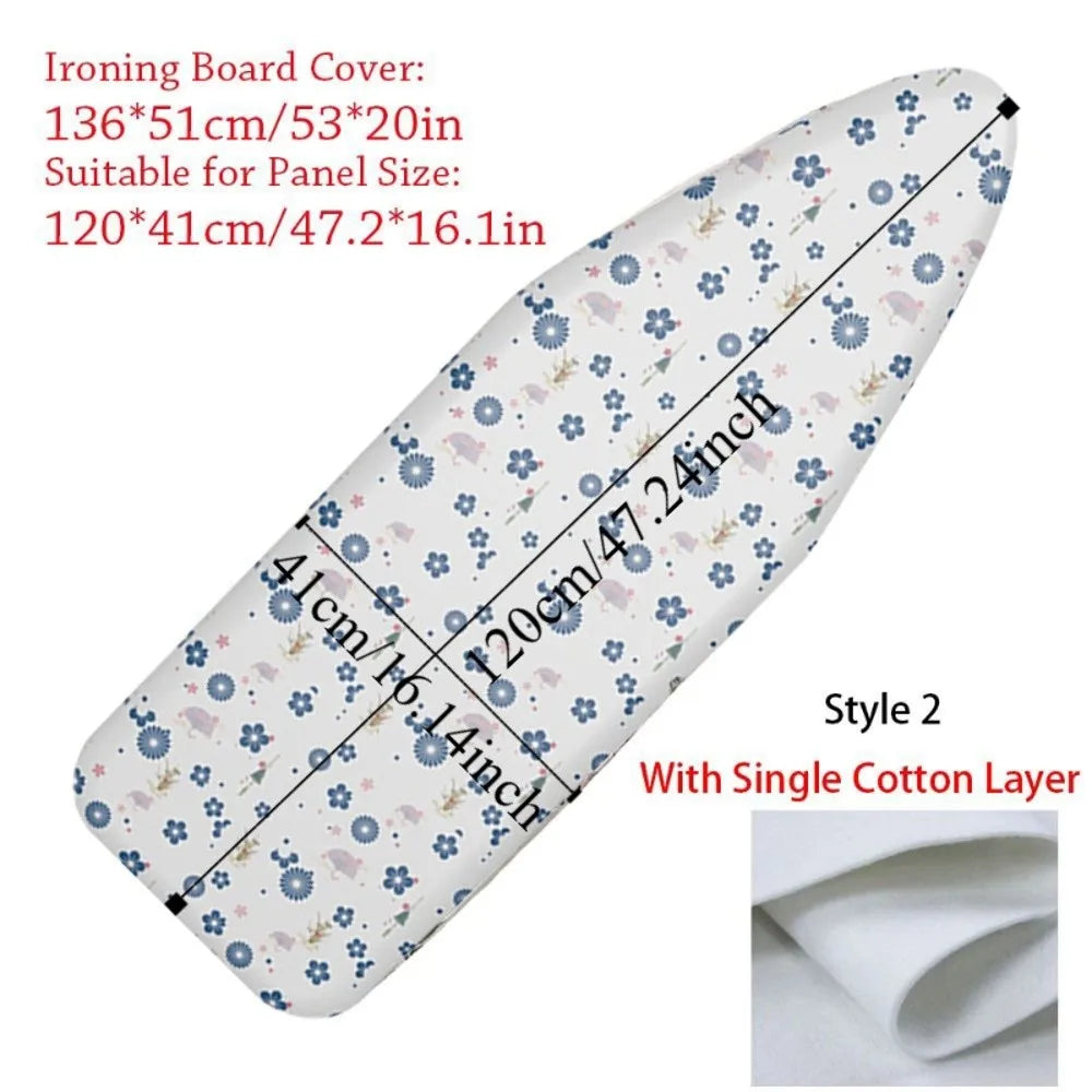 Thickened Ironing Board Cover – Heat Resistant Padded Cloth Ironing Board Cover Richie's Style 2 -120x41cm
