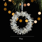 Acrylic Crystal Christmas Icicle Pendants Glitter Tree Ornaments Christmas Tree Ornaments Richie's 09