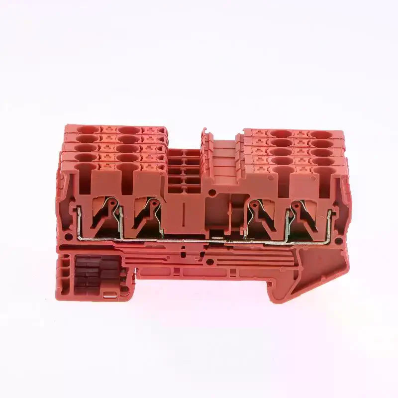 5Pcs PT2.5 Quattro Push-In Spring Terminal Block Screwless Spring Terminal Block Richie's