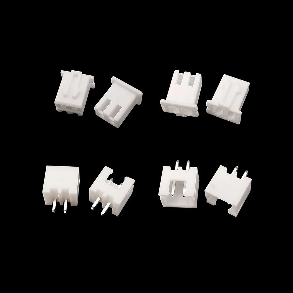 100Pcs JST XH 2.54mm Connector 2/3/4/5 Pin Housing Male Female Wire Connector Kit Richie's