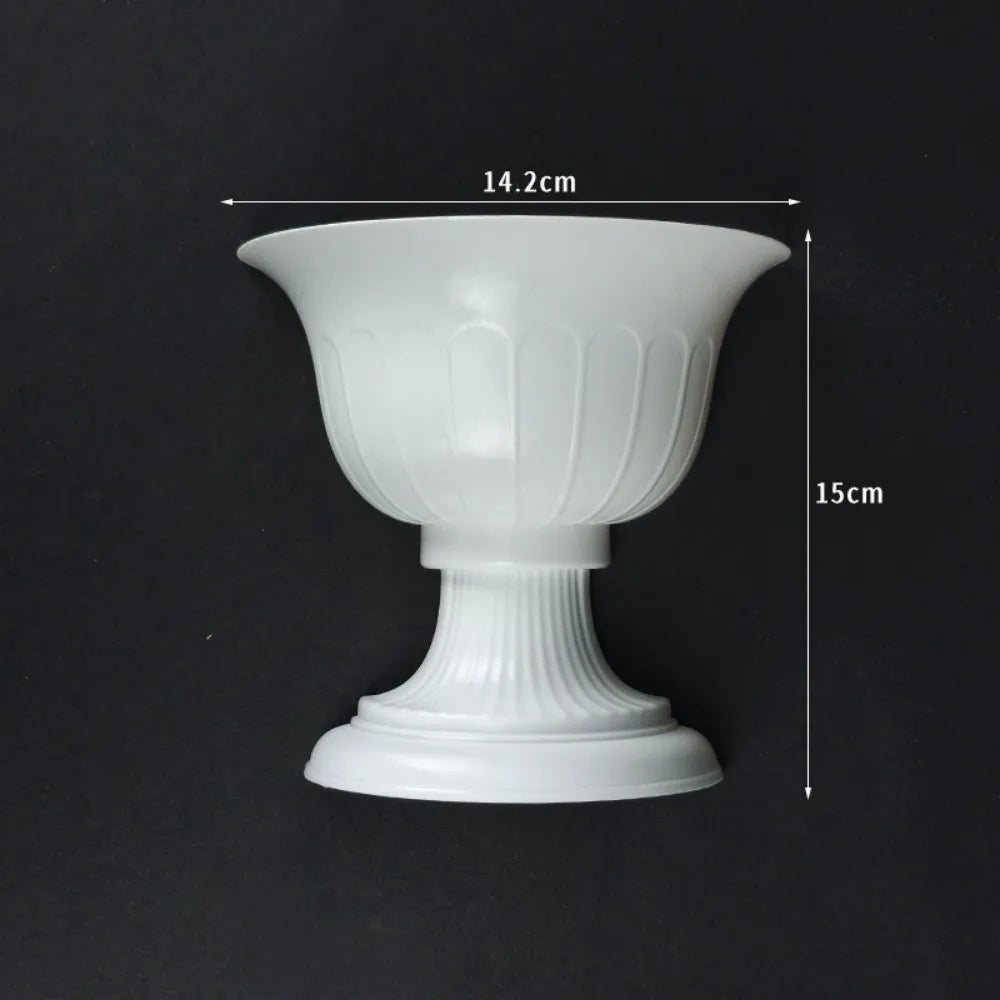 French Hand-Painted Half Wall Vase – DIY Flower Pot Décor Decorative Wall Vase Richie's Style H
