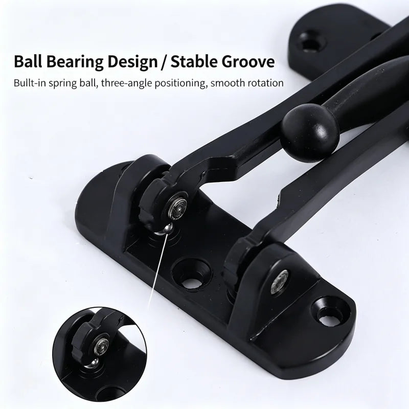 Zinc Alloy Door Hook Latch Lock – Barn & Sliding Gate Bolt Door Hook Latch Richie's