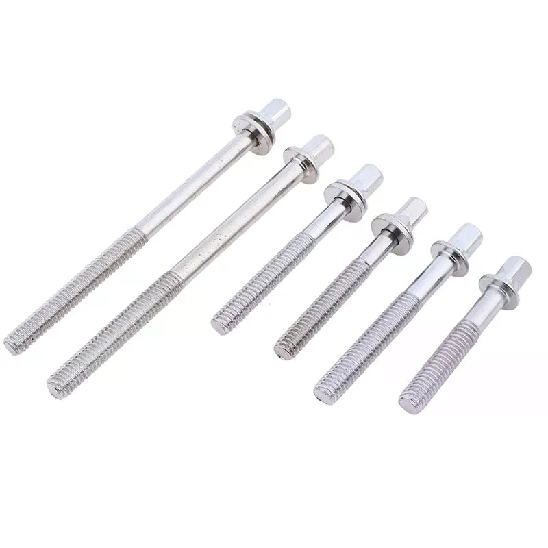 80mm Drum Tension Rods – 10-Piece Stainless Steel Kit Drum Replacement Parts Richie's