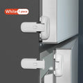 Child Proof Fridge Lock – Universal Refrigerator Door Lock Refrigerator Door Lock Richie's White