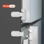 Child Proof Fridge Lock – Universal Refrigerator Door Lock Refrigerator Door Lock Richie's White