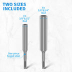 SDS Plus Ground Rod Driver Set 10mm 16mm Cr-V Steel – Toorise Ground Rod Driver Set Richie's