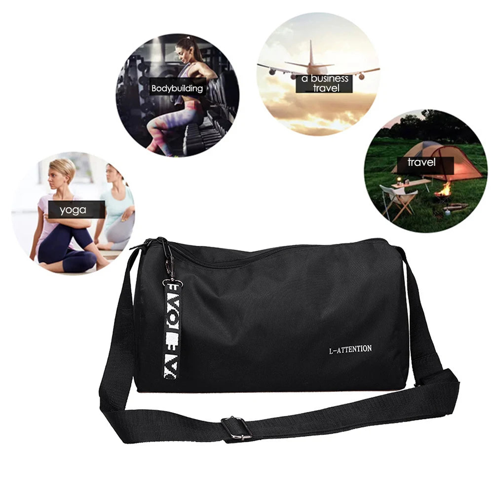 VAKIND Yoga Gym Tote Bag 600D Nylon Adjustable Strap Gym Sports Tote Bag Richie's