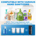 Automatic Foam Soap Dispenser Wall-Mounted | USB Rechargeable Soap Dispenser Richie's