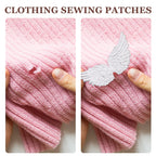12Pcs Mini Angel Wings for DIY Crafts, Clothing & Costumes DIY Craft Embellishments Richie's