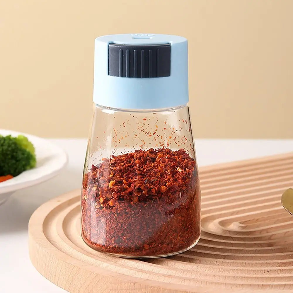 0.5g Press Quantitative Salt Dispenser – Dustproof Seasoning Jar Salt Dispenser Richie's blue