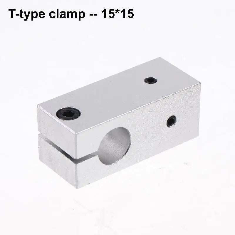 T-Type Optical Axis Cross Connector Block for 3D Printer Linear Guide Linear Guide Connector Richie's A7