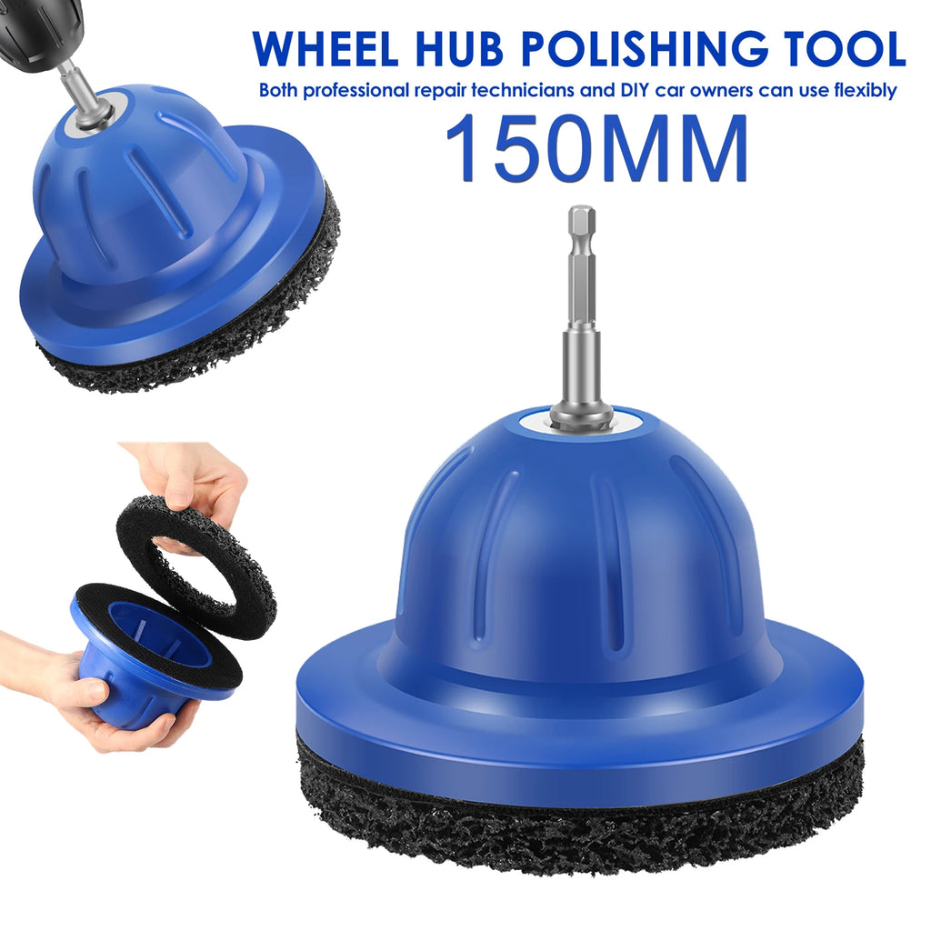 150mm Wheel Hub Grinder – Rim Cleaner & Rust Removal Tool Wheel Hub Grinder Richie's
