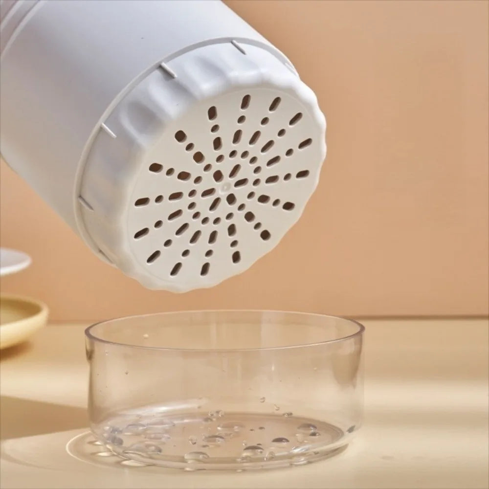 Cylindrical Cutlery & Chopstick Holder with Drain Design Utensil Storage Holder Richie's