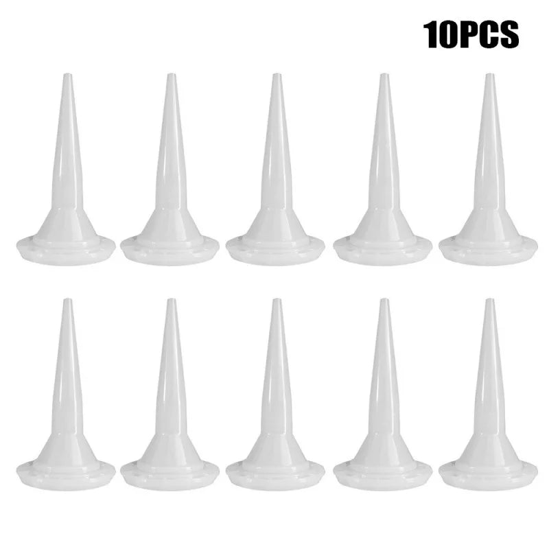 Universal Caulking Gun Nozzles – Plastic Sealant Tips Caulking Gun Nozzles Richie's 10pcs