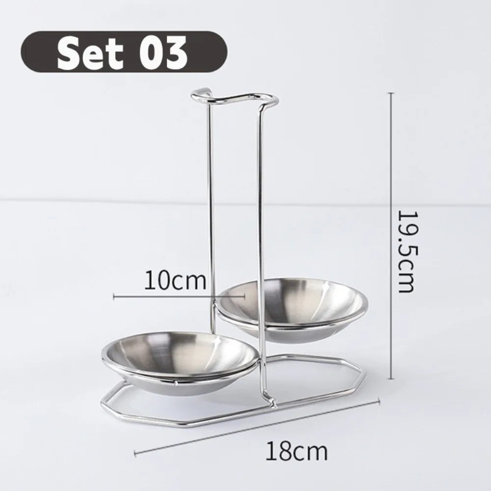 304 Stainless Steel Spoon & Utensil Rack – Single or Double Utensil Rack Richie's Set 03