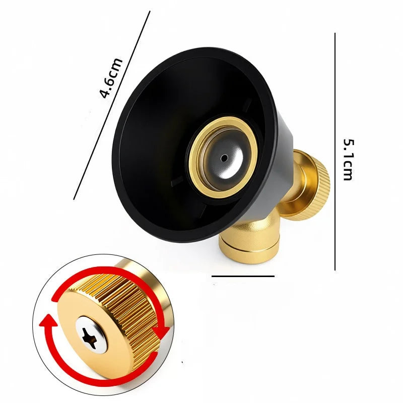 Adjustable Air Vortex Spray Nozzle – Windproof Atomization Garden Sprayer Nozzle Richie's