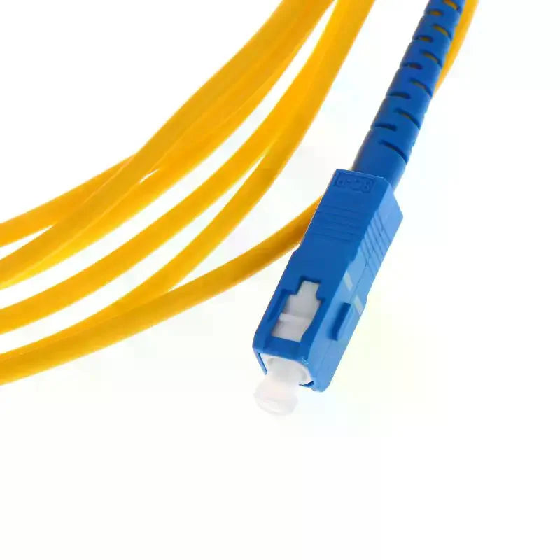 Single Mode Fiber Optic Patch Cord Simplex SM 9/125 UPC FTTH Fiber Optic Patch Cord Richie's