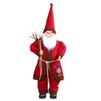 Christmas Santa Claus Standing Figurine – Mantel Shelf Décor Christmas Figurine Richie's