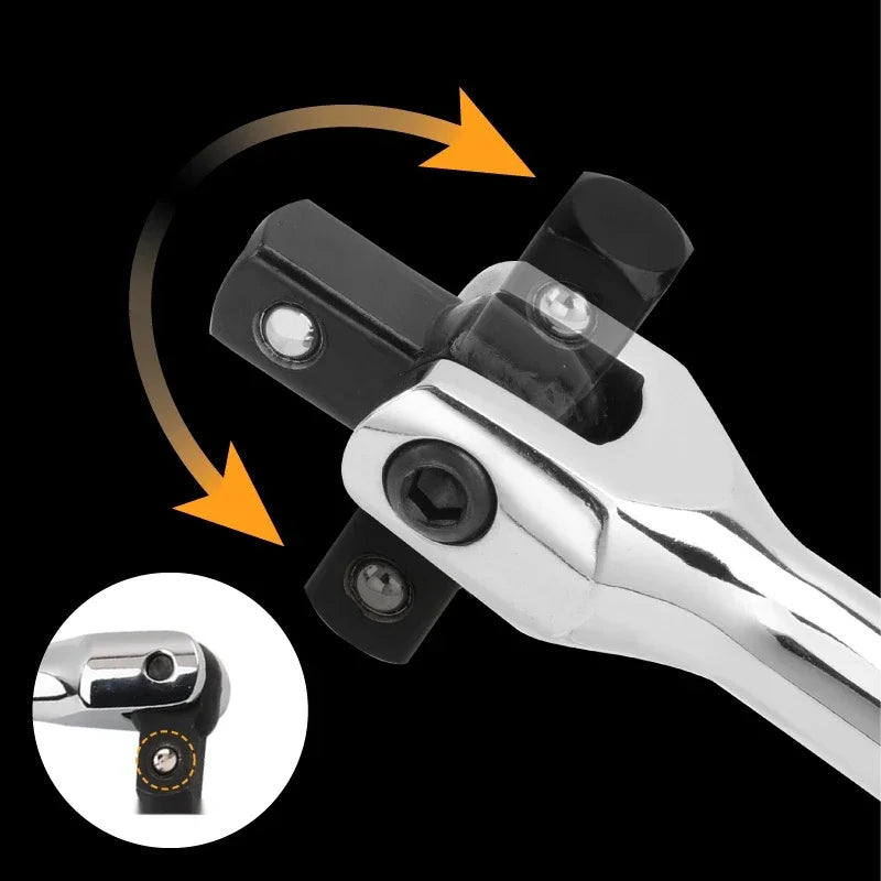 1/2" Drive Flex Head Breaker Bar – CRV Steel Extra Torque Flex Head Breaker Bar Richie's