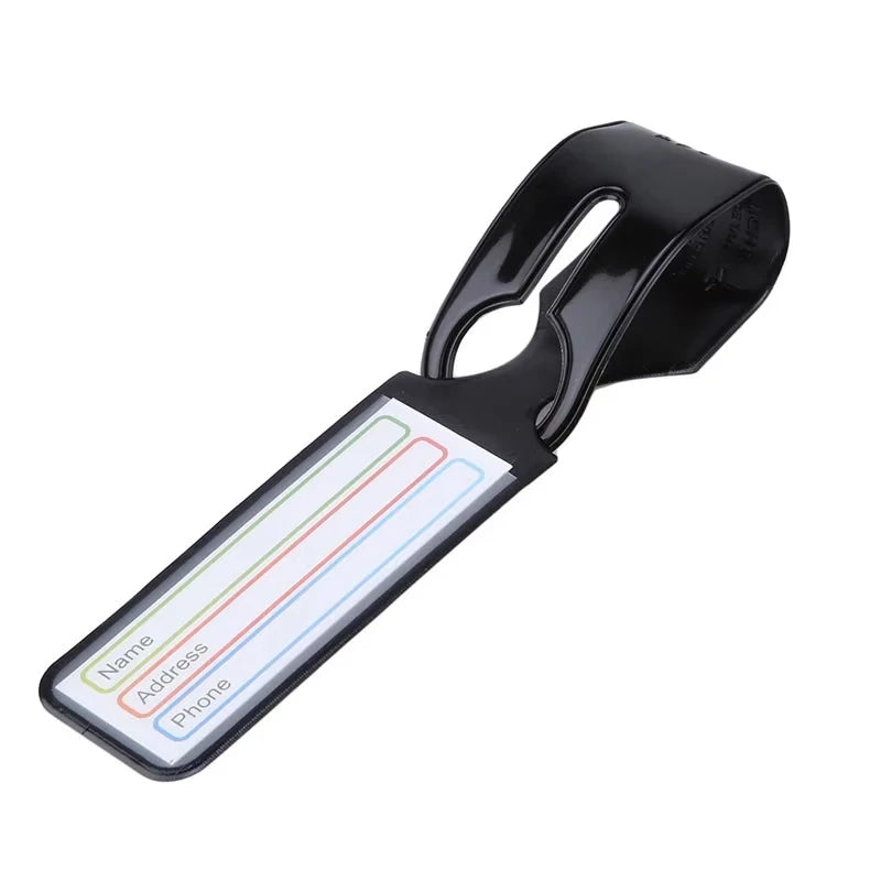 PVC Luggage Tag Holder – Suitcase ID Baggage Label Cover Luggage Tag Holder Richie's