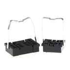 PT08-0 8-Pin Relay Socket Bracket for DIY Electronics (2 Pcs) Relay Socket Bracket Richie's
