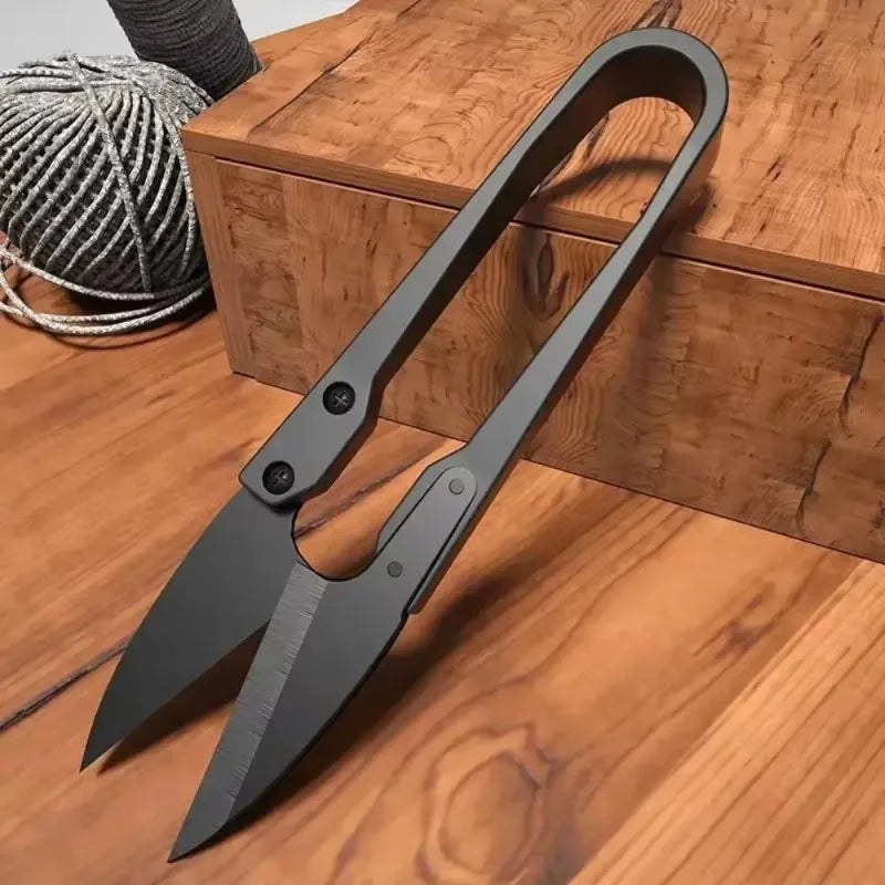 U-Shaped Carbon Steel Thread Scissors for Sewing & Knitting Craft Scissors Richie's