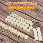 Wool Felt Polishing Wheel Set 100/120/145Pcs – 3mm Rotary Tool Polishing Wheel Set Richie's