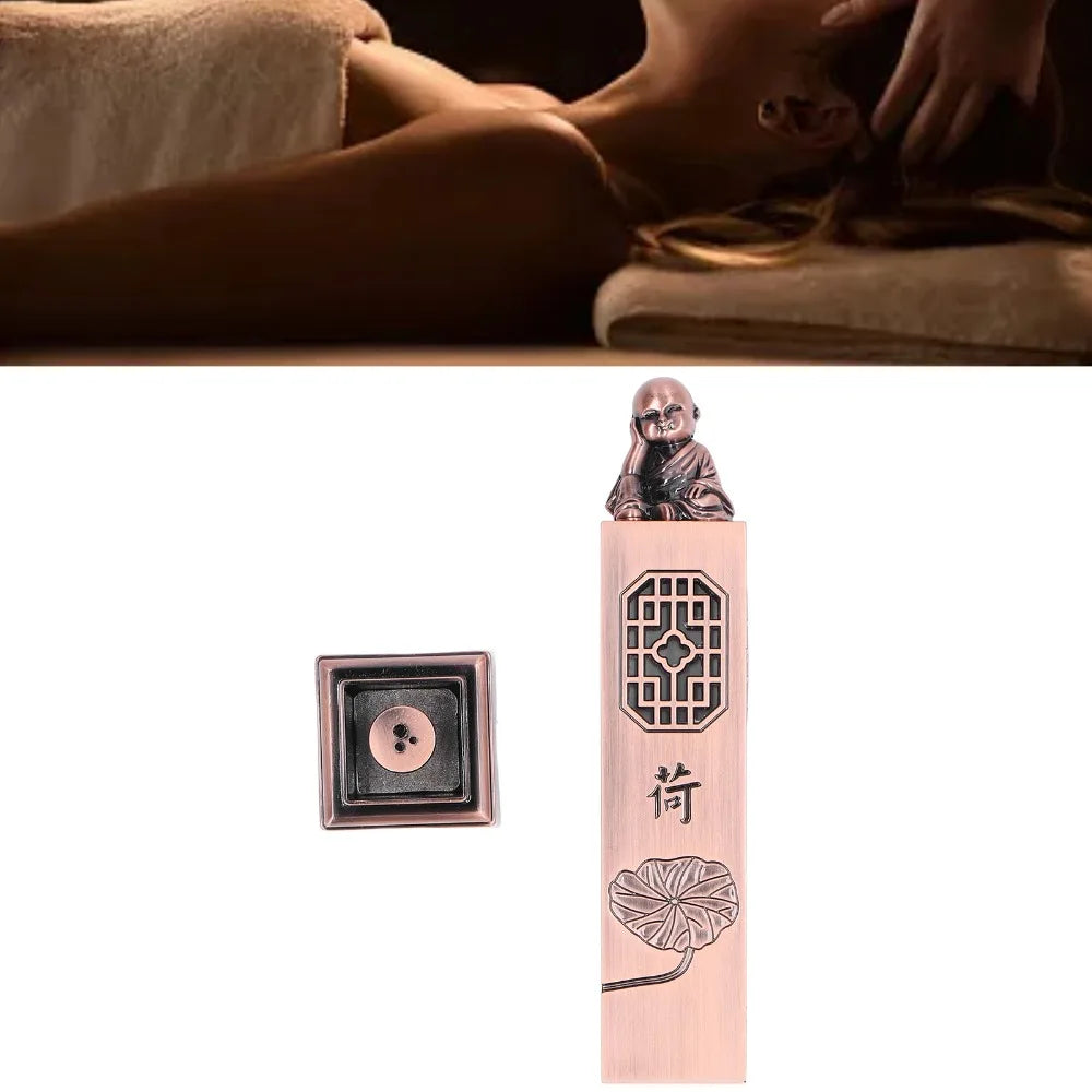 Classical Hollow Zinc Alloy Incense Stick Holder – Copper Incense Stick Holder Richie's