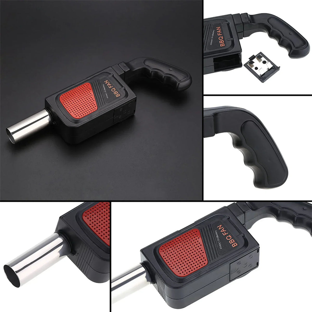 Portable Handheld Electric BBQ Fan Air Blower | Grill Tool BBQ Air Blower Richie's