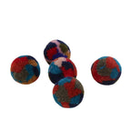 40Pcs Soft 2.5cm Pom Poms for DIY Crafts, Decor & Keychains Craft Pom Poms Richie's