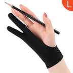 Artist Two-Finger Drawing Gloves – Smudge-Proof Tablet Gloves Artist Drawing Gloves Richie's