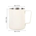 304 Stainless Steel Milk Frothing Pitcher – Latte Art Cup 350ml Milk Frothing Pitcher Richie's