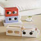 Cute Eye Design Plastic Tissue Box Dispenser & Desktop Holder Tissue Box Holder Richie's