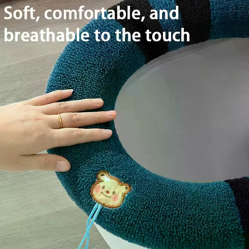 Soft Washable Toilet Seat Cover Cushion Pad | Bathroom Comfort Toilet Seat Cover Richie's