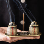 Chinese Style Zinc Alloy Incense Burner – Vertical Holder Incense Burner Richie's 10