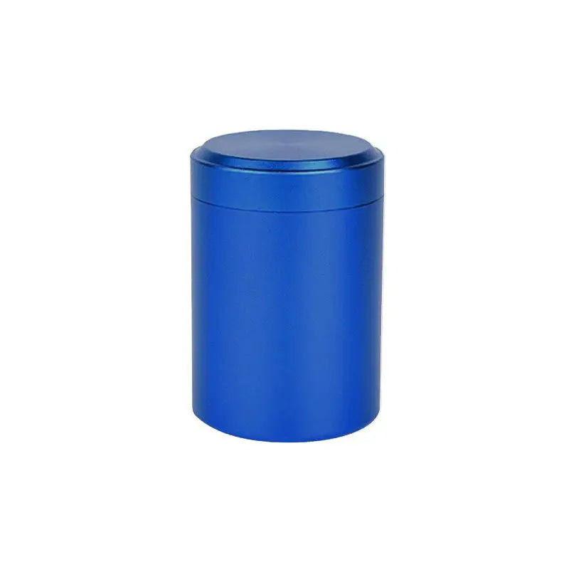 Mini Metal Tea Tin Cans – Portable Travel Storage Containers Tea Storage Tin Richie's 1Pc Blue
