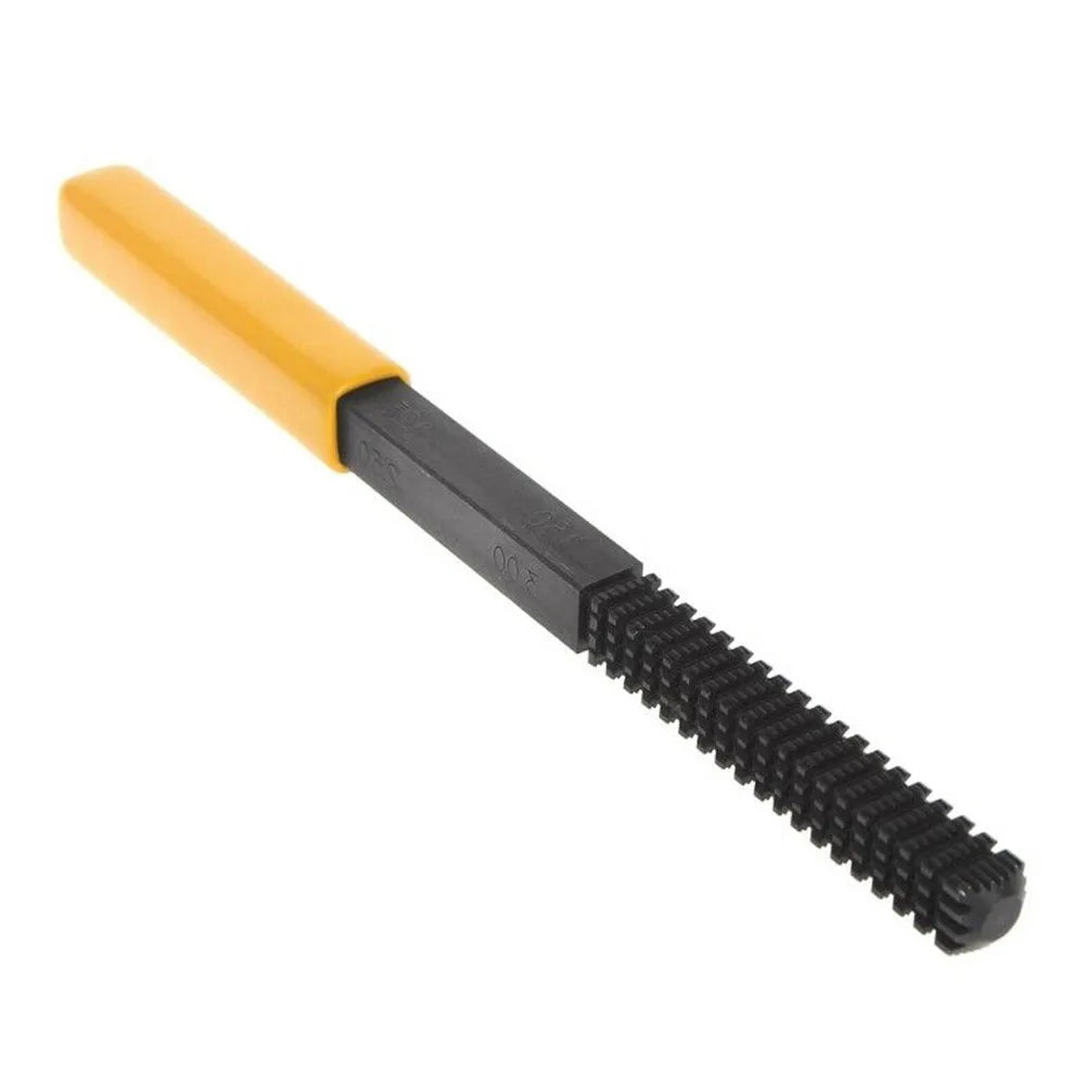 Toorise Metric Thread Repair File – 8-Pitch Steel Restorer Thread Repair File Richie's 1Pc yellow