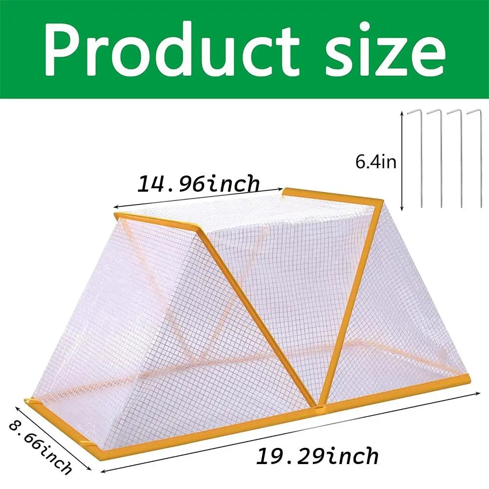 Foldable Greenhouse Plant Cover – Reusable Garden Row Cage Garden Plant Cover Richie's