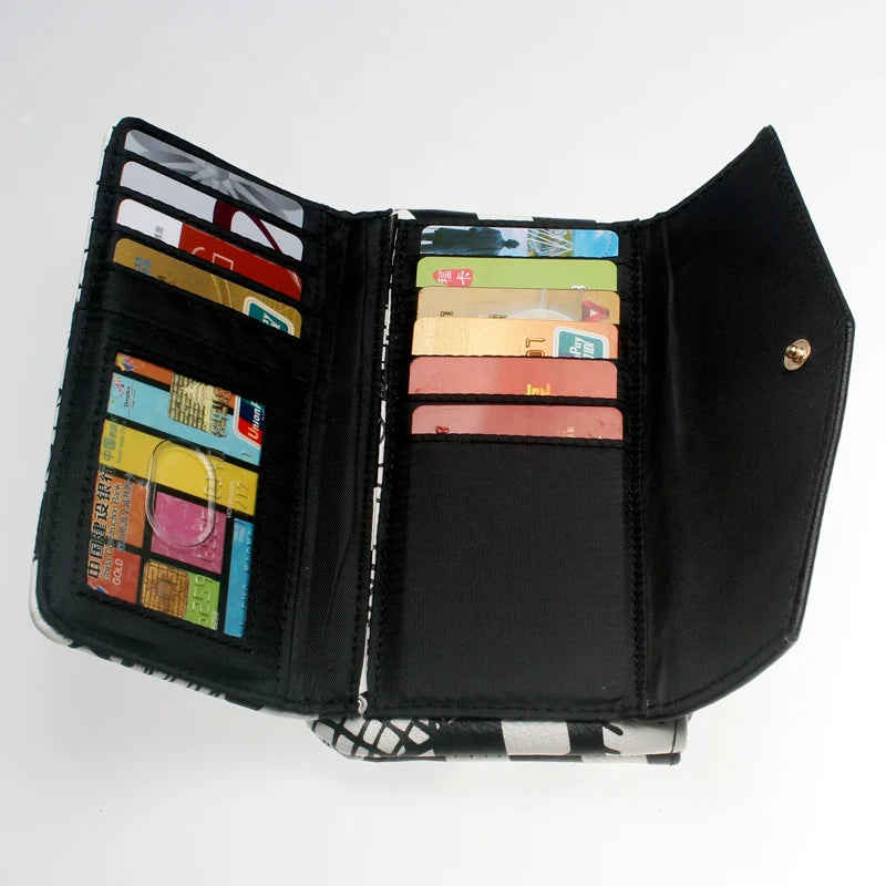 Printed Relief Wallet – Large Capacity Card Holder | Gift Organizer Wallet Richie's