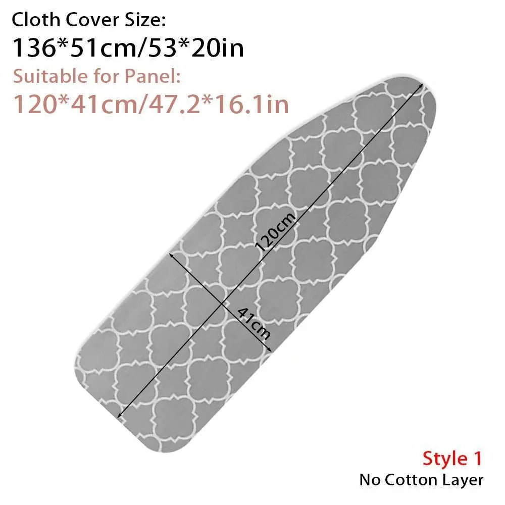 Stain Resistant Ironing Board Cover – Thick Cotton Elastic Edge Ironing Board Cover Richie's 1 for Panel 120x41cm