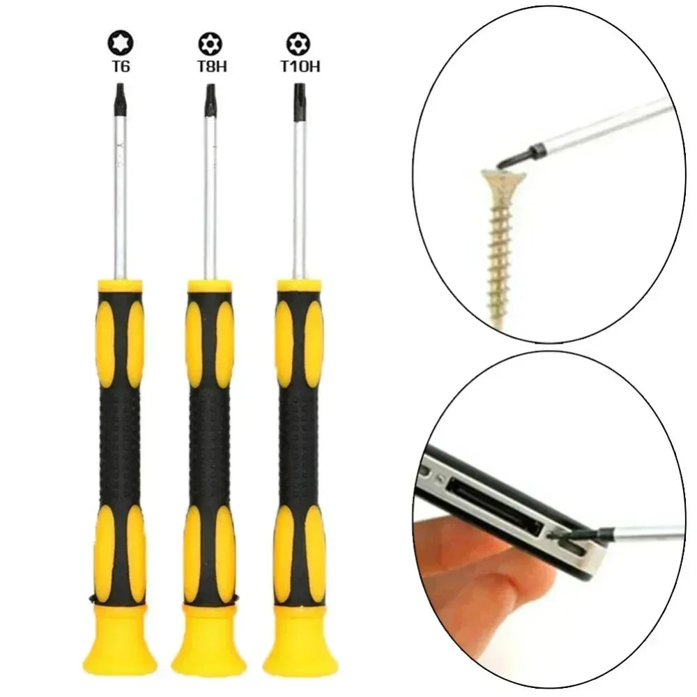 Torx Screwdriver Set T6 T8H T10H – PS3 PS4 Repair Tool Precision Screwdriver Set Richie's T6